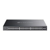 Switch TP-Link cu management L2, Omada 48-Port Gigabit cu 4-Port 10GE SFP+ L2+ Managed Switch, 40-Port PoE+ si 8-Port PoE++, 750W buget total POE