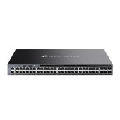 Switch TP-Link cu management, Omada 48-Port Gigabit Stackable L3 Managed Switch cu 6 x 10G SFP+