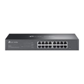 SWITCH TP-Link Easy Managed, 16-Port Gigabit RJ-45, metalic