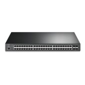 SWITCH TP-LINK L2 Managed 52-Port Gigabit L2+ Managed Switch with 48-Port PoE+, carcasa metalica, rackabil