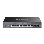 SWITCH TP-LINK POE Omada 8-Port 2.5GBASE-T si 2-Port 10GE SFP+ Smart Switch cu 8-Port PoE+, carcasa metalica