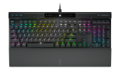 Tastatura mecanica Corsair, Full Size, USB, cu fir, RGB