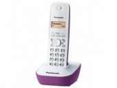 Telefon DECT alb/violet Panasonic