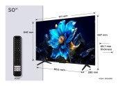 Televizor QLED TCL 127 cm , Ultra HD 4K, Smart TV, WiFi, CI+