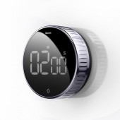 TIMER Baseus Heyo, display LED digital, setare prin rotatie,  alarma sonora, magnet, 3 x baterii AAA  - 6953156216129