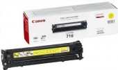 Toner Original Canon Yellow, CRG-716Y, pentru LBP-5050|MF-8030|MF-8040|MF-8050|MF-8080, 1.5K
