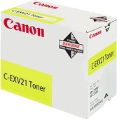 Toner Original Canon Yellow, EXV21Y, pentru IR C2380I|IR C2880|IR C2880I|IR C3080|IR C3080I|IR C3380|IR C3380I|IR C3580|IR C3580I, 14K,NOPP