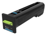 Toner Original Lexmark Cyan pentru CS820|CX820|CX825|CX860, 34K