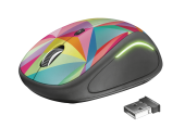 Trust Yvi FX Wireless Mouse - multicolor