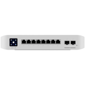 Ubiquiti USW-Pro-8-PoE-EU An 8-port, Layer 3 switch with PoE+ and PoE++ output. Can power devices with up to 120W, with a power consumption of 30W