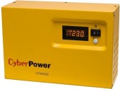 UPS CYBER POWER Inverter, Sinusoida Pura,   600VA/ 420W, AVR, 1 x socket Shucko, display LCD, fara baterie, functioneaza cu baterie de 12V, seria EPS