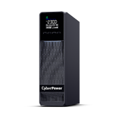 UPS CYBER POWER Online dubla conversie cu Sinusoida Pura, slim tower, 1000VA 900W 1xIEC C13 2xSchuko, 2x 12V/9Ah, USB,RS232, Slot SNMP, GreenP, seria OLS