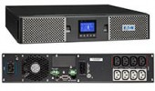 UPS Eaton, Online, Tower/rack, 1000 W, fara AVR, IEC x 8, display LCD, back-up 11 - 20 min.