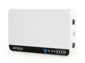 UPS GEMBIRD, pentru dispozitive DC,  12/15V 18W, alimentare router/modem/camera securitate, Iesire: 12V/1.5A si 15V/1.2A, 3 x baterie 2200mAh, LED, back-up pana la 70 min., fara alimentator