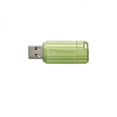 USB DRIVE 2.0 PINSTRIPE 128GB STORE N  GO EUCALYPTUS GREEN