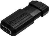 USB DRIVE 2.0 PINSTRIPE 64GB BLACK