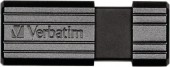 USB DRIVE 2.0 PINSTRIPE 8GB BLACK