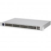 USW-48-PoE is 48-Port managed PoE switch with Gigabit Ethernet ports including 802.3at PoE+ ports, and SFP ports. Powerful second-generation UniFi switching.
