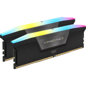 VENGEANCE RGB 64GB DDR5 DRAM 6000MHz C40 Memory Kit - Black