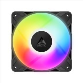 Ventilator Arctic P12 Pro A-RGB, 120mm, 600 - 3000 RPM, FDB, 77 cfm, 4-Pin A-RGB Plug + 4-Pin Socket, negru, - 4895265000119