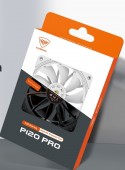 Ventilator PCCooler P120 Pro, 120mm, 600 - 1850 RPM, FDB bearing, 71.86 cfm 4pin PWM, negru