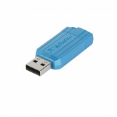 VERBATIM  USB PINSTRIPE 64GB BLUE