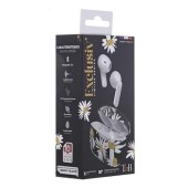 XCLUSIV- TWS DAISY Earphones with Charging case - Black and White